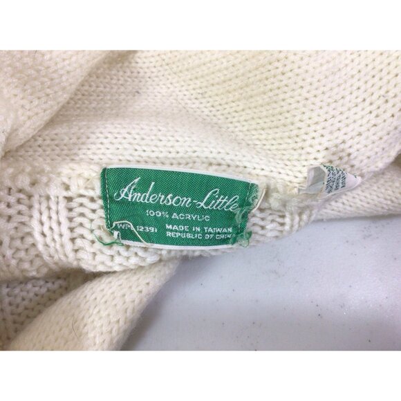 Vintage Irish Fisherman Cardigan Sweater Womens Large - Picture 6 of 7